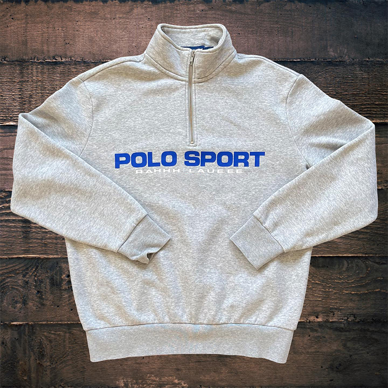 clothing factory custom logo cotton half zip sweatshirts men oversize half zip sweatshirts